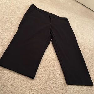 Time and Tru Black Dress Pants Capri Size 12